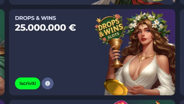 Drops wins 25000000 eur
