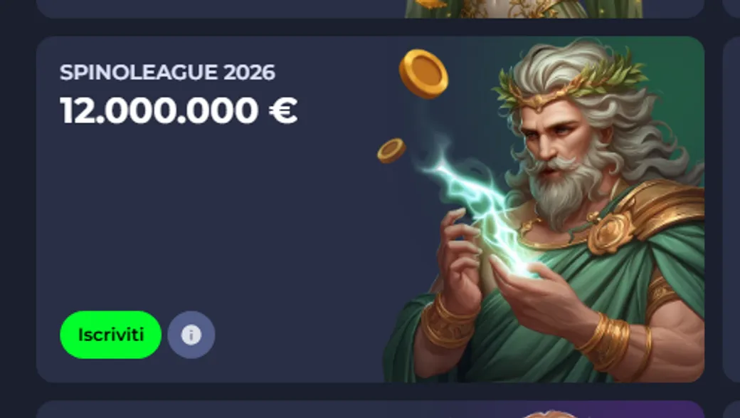 Spinoleague 2026 12000000 eur